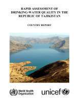 WHO UNICEF RADWQ Tajikistan Report
